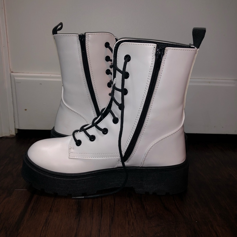 White boots